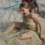 Schwimmen und Stöckchensuche (6. Tag)